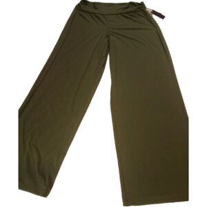 Women's New Direction Green Wide Leg Pants New With Tags Size XL